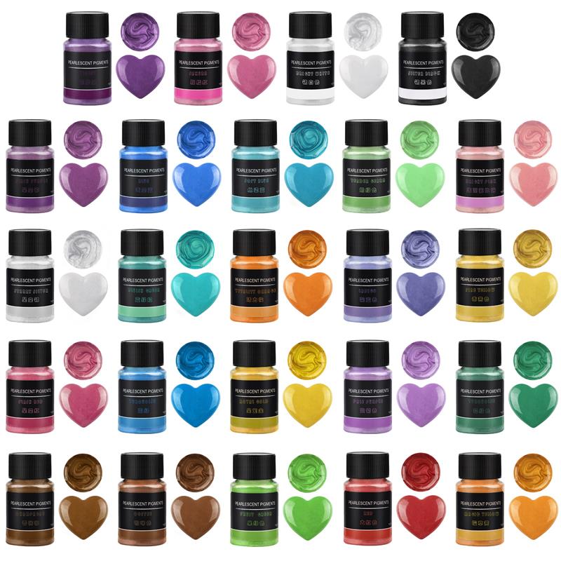 Soap Making Ingredient - 10ml Pearlescent Powder Epoxy Resin Pigment
