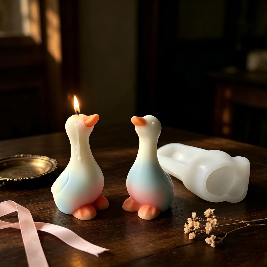 Soap Making At Home - New 3D Duck Silicone Mold, DIY