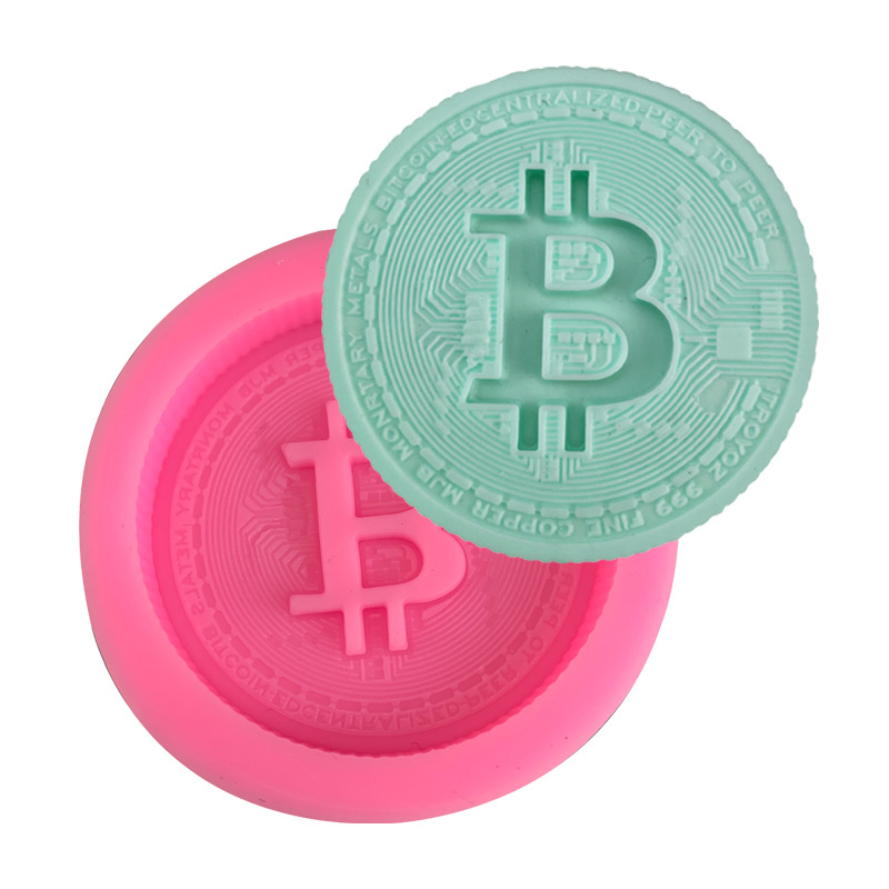 Soap Making Workshop - 1/3Pcs Currency Logo Soap Silicone Cake