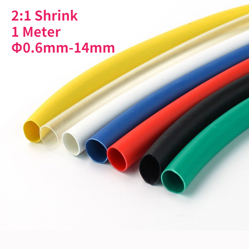 Shrink Wrap Pvc - 1-10 Meter Heat Shrink Tube 2:1