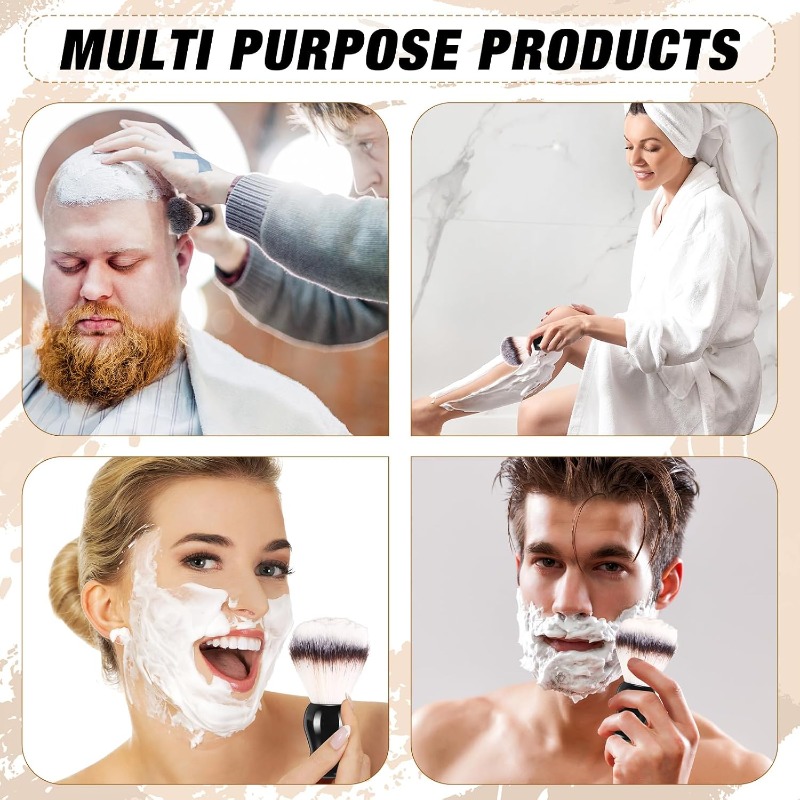 1Pcs Beard Shaving Brush, Wood - огляд і ціна Soap Making Workshop