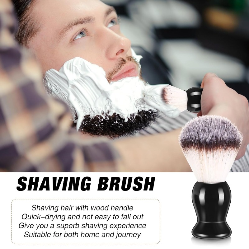 1Pcs Beard Shaving Brush, Wood - огляд і ціна Soap Making Workshop