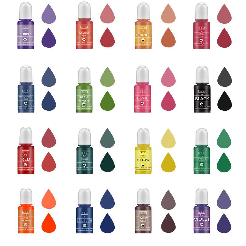 10ml/Bottle Candle Wax Pigment - огляд і ціна Soap Making Ingredient