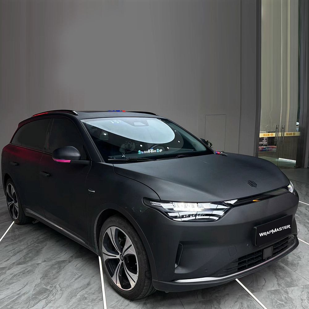 Vinyl Wrap Matte Frosted Black - огляд і ціна Shrink Wrap Pvc