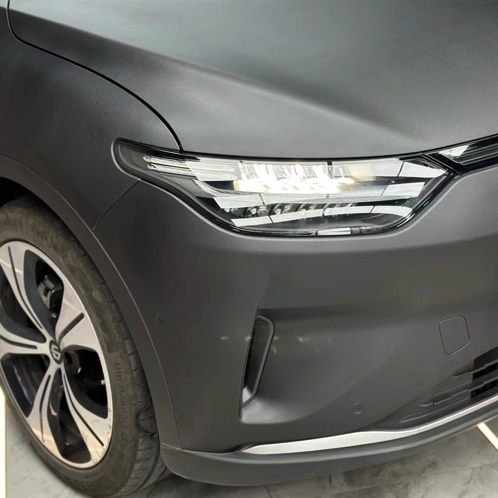Vinyl Wrap Matte Frosted Black - огляд і ціна Shrink Wrap Pvc