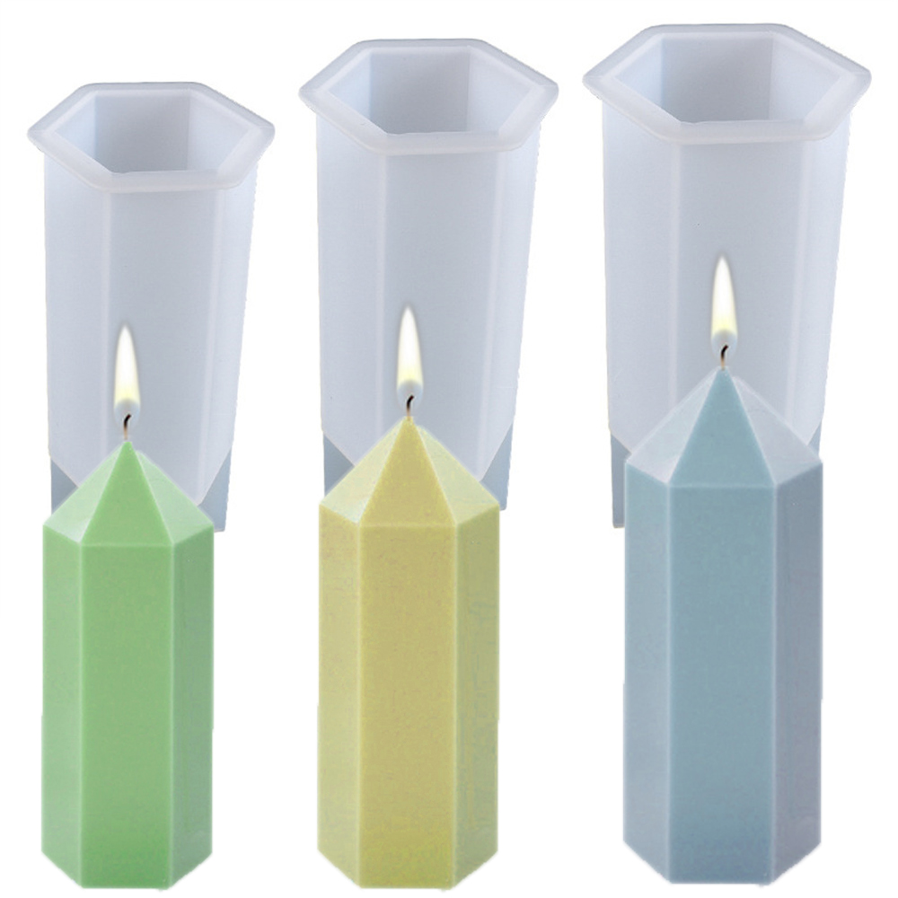 3D Hexagonal Column Candle Mol - огляд і ціна Soap Making Unit