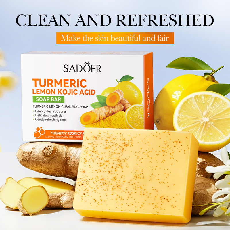100g Turmeric Lemon Cleansing  - огляд і ціна Soap Making Ingredient