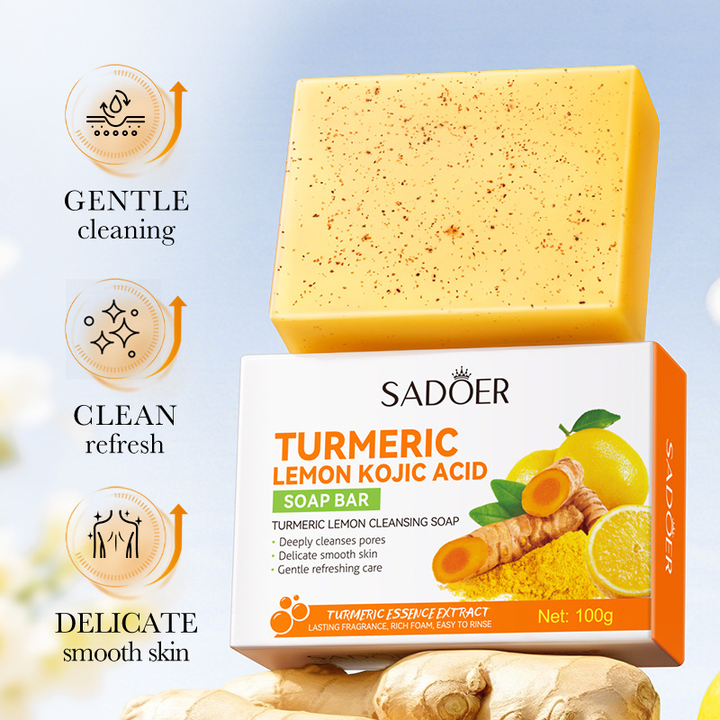 100g Turmeric Lemon Cleansing  - огляд і ціна Soap Making Ingredient