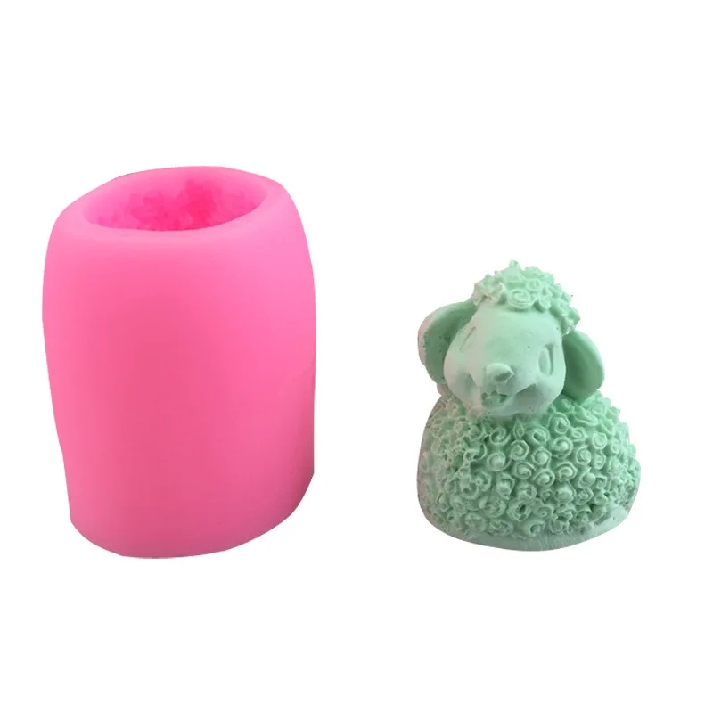 3D Sheep Silicone Candle Mold  - огляд і ціна Soap Making At Home