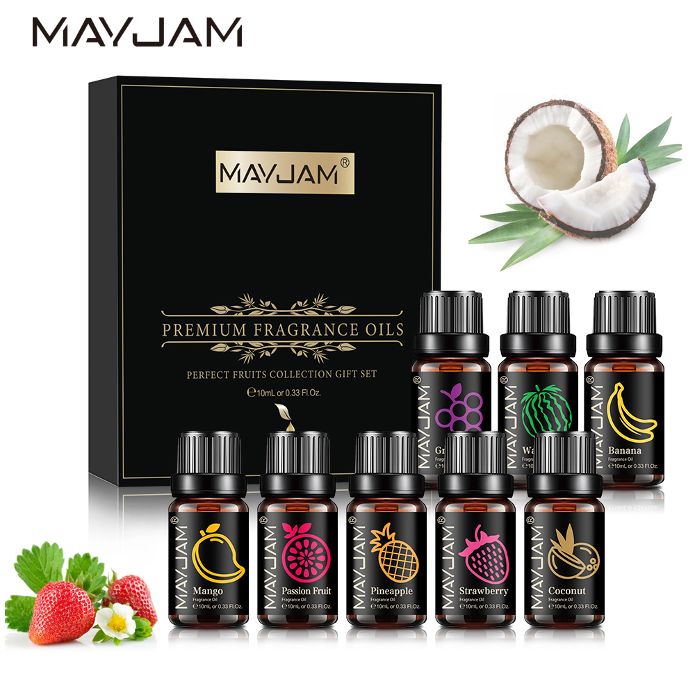 MAYJAM Fragrance Oils Set 8pcs - огляд і ціна Soap Making Ingredient