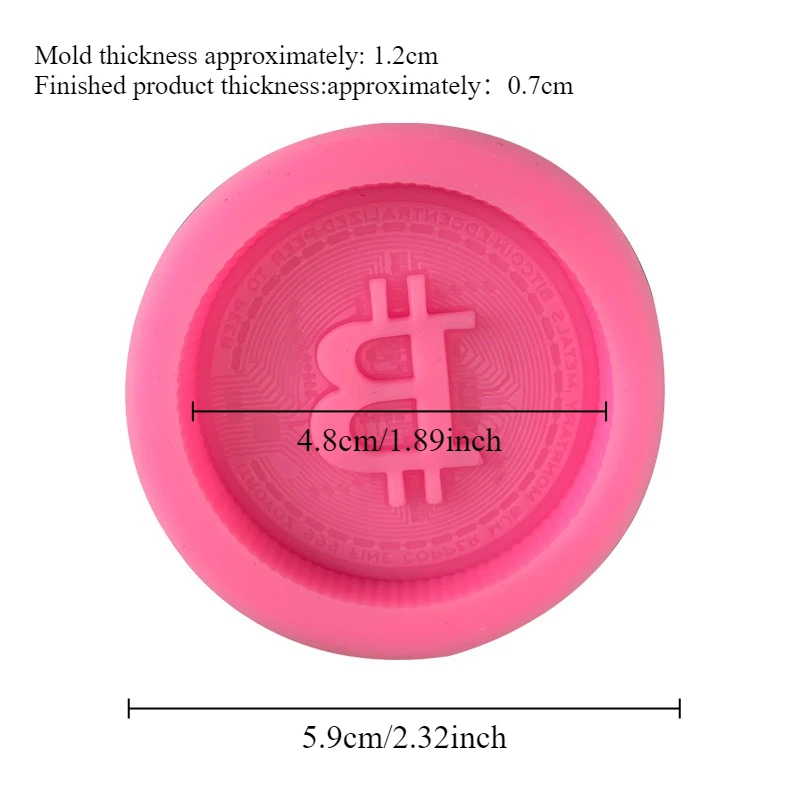 1/3Pcs Currency Logo Soap Sili - огляд і ціна Soap Making Workshop