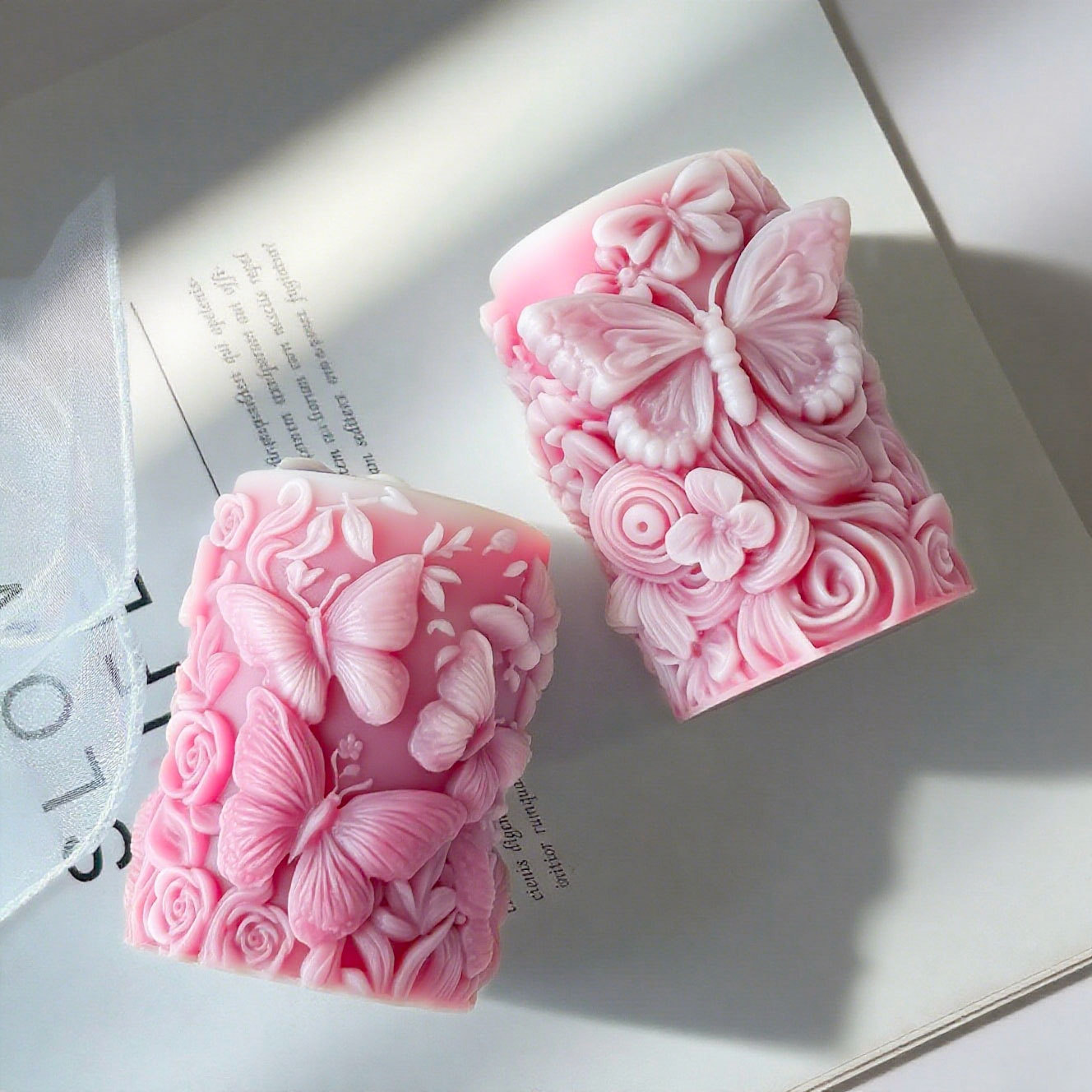 3D Butterfly Flowers Relief Cy - огляд і ціна Soap Making At Home