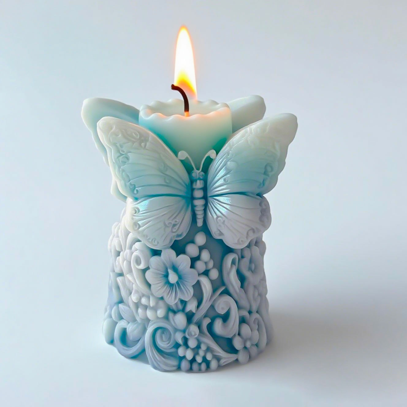 3D Butterfly Flowers Relief Cy - огляд і ціна Soap Making At Home