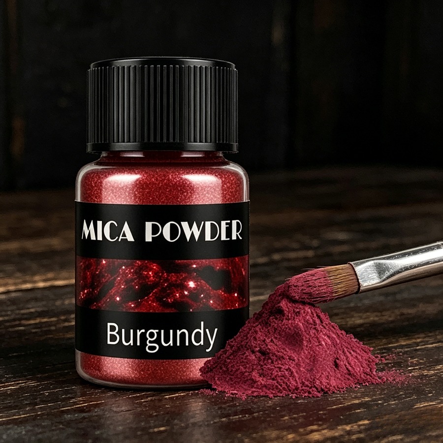 Jewelry Making Burgundy Mica P - огляд і ціна Soap Making Ingredient