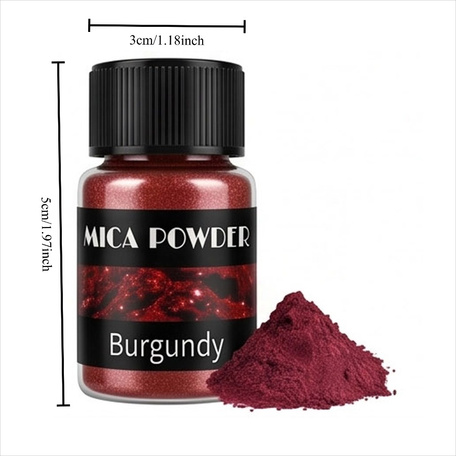 Jewelry Making Burgundy Mica P - огляд і ціна Soap Making Ingredient