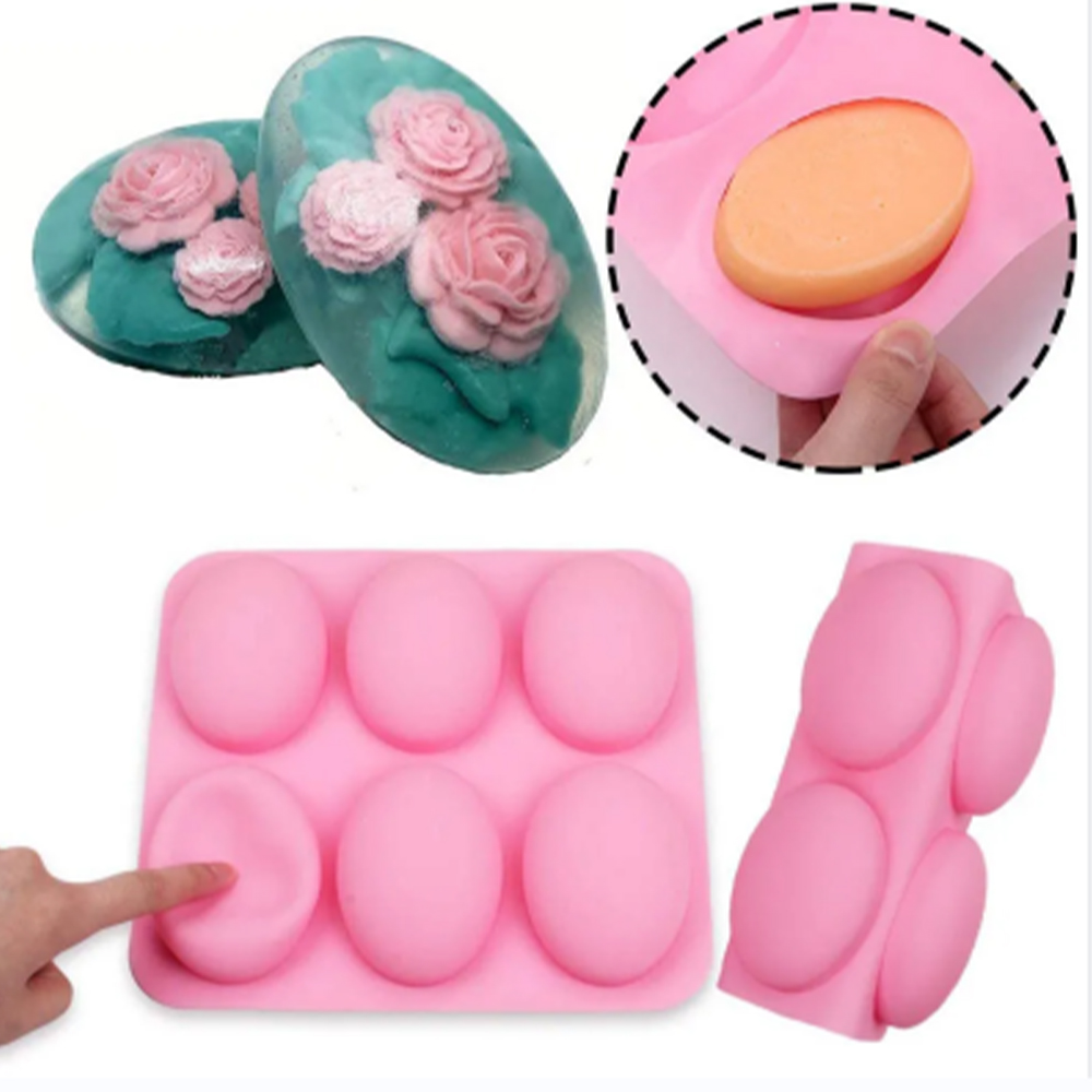 6 Cavities Multifunctional Ova - огляд і ціна Soap Making At Home