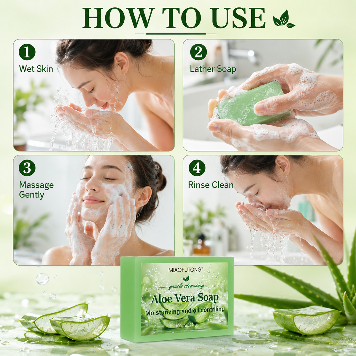 4 In 1 Aloe Vera Handmade Esse - огляд і ціна Soap Making Workshop