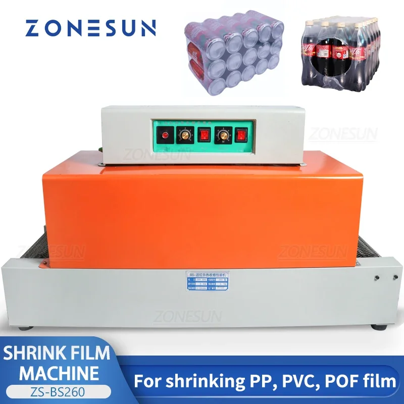 ZONESUN ZS-BS260 Heat Shrink T - огляд і ціна Shrink Wrap Pvc
