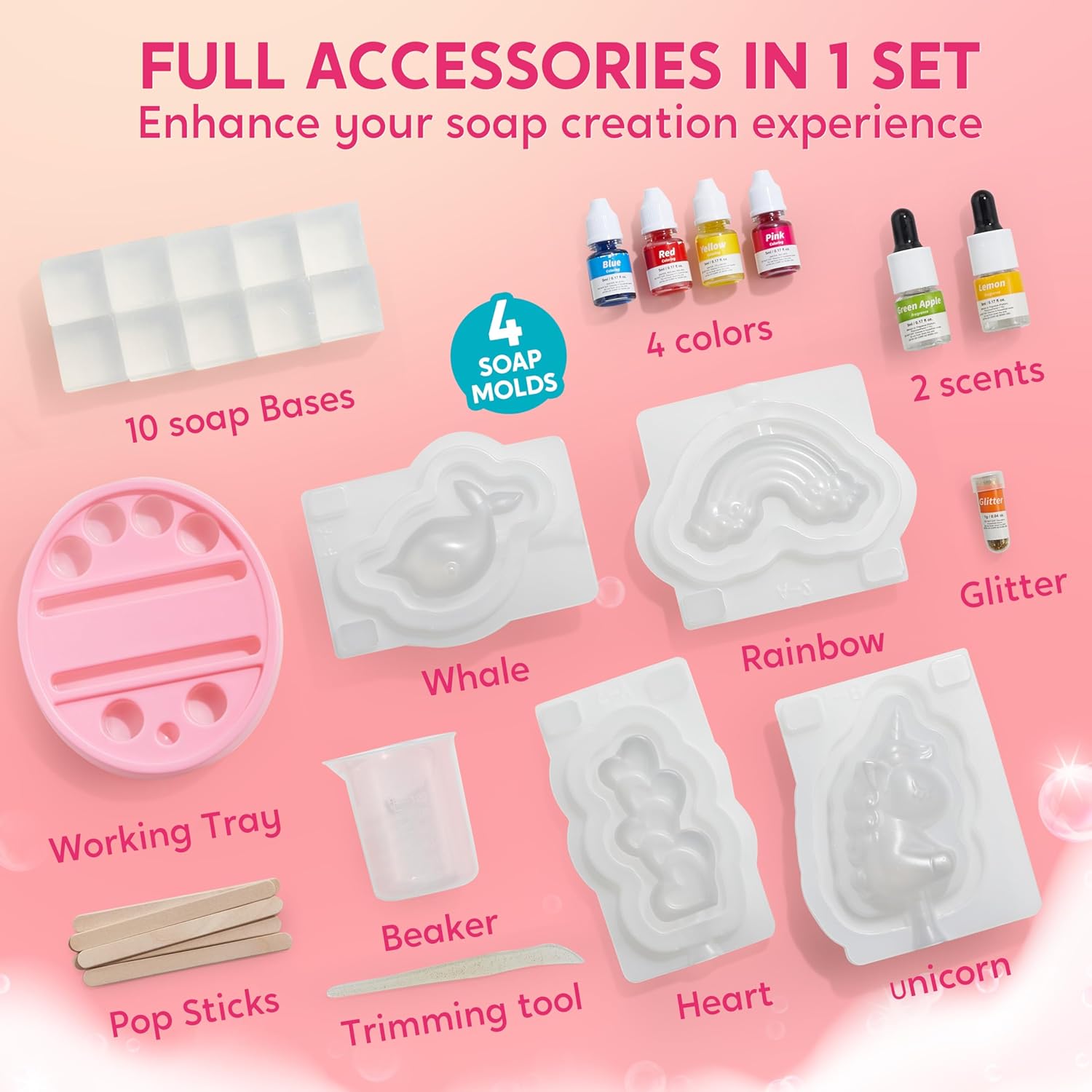 JOYFY Unicorn Soap Making Kit  - огляд і ціна Soap Making Unit
