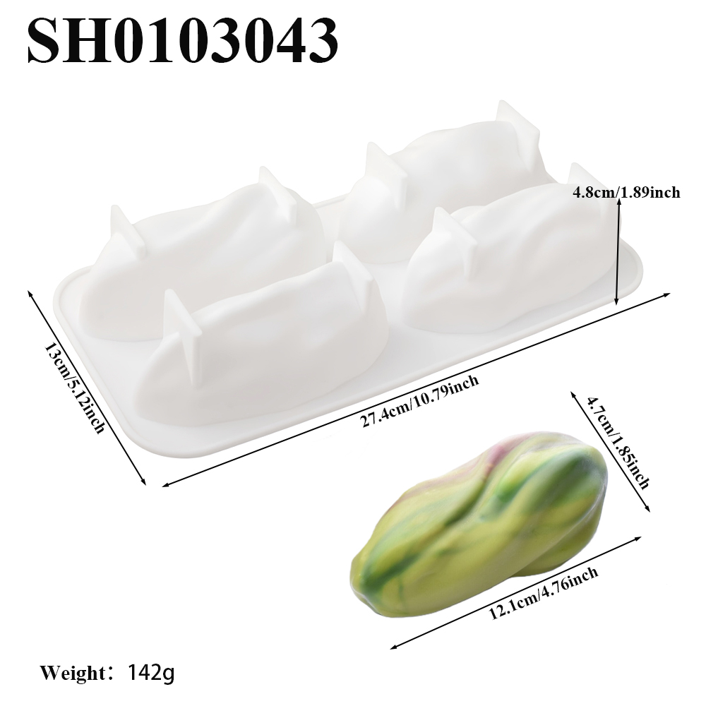 4 or 9-Cell Pistachio Design S - огляд і ціна Soap Making Bar