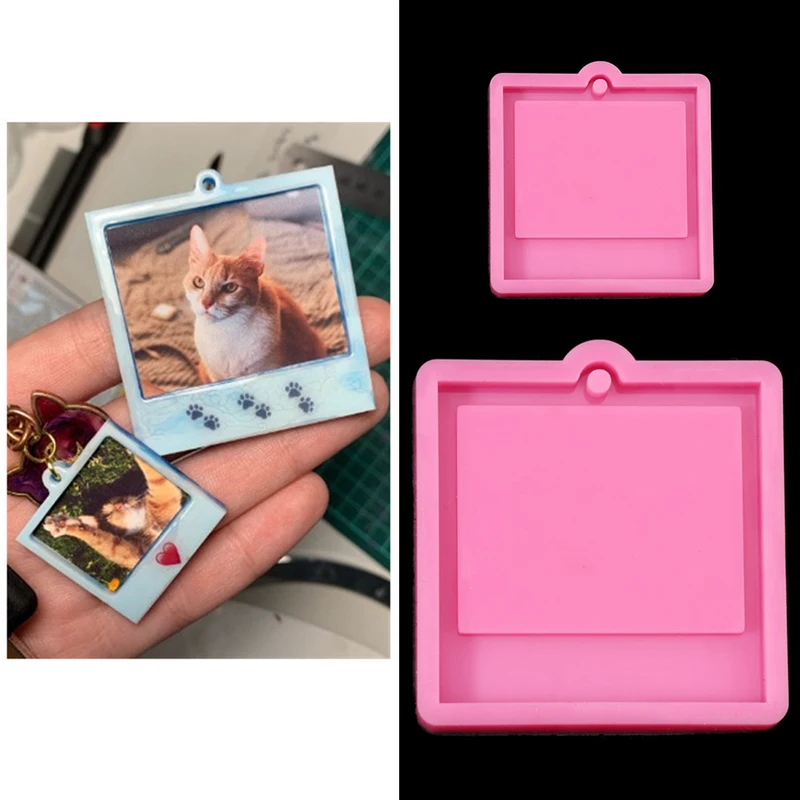 Photo Frame Epoxy Resin Keycha - огляд і ціна Soap Making Workshop