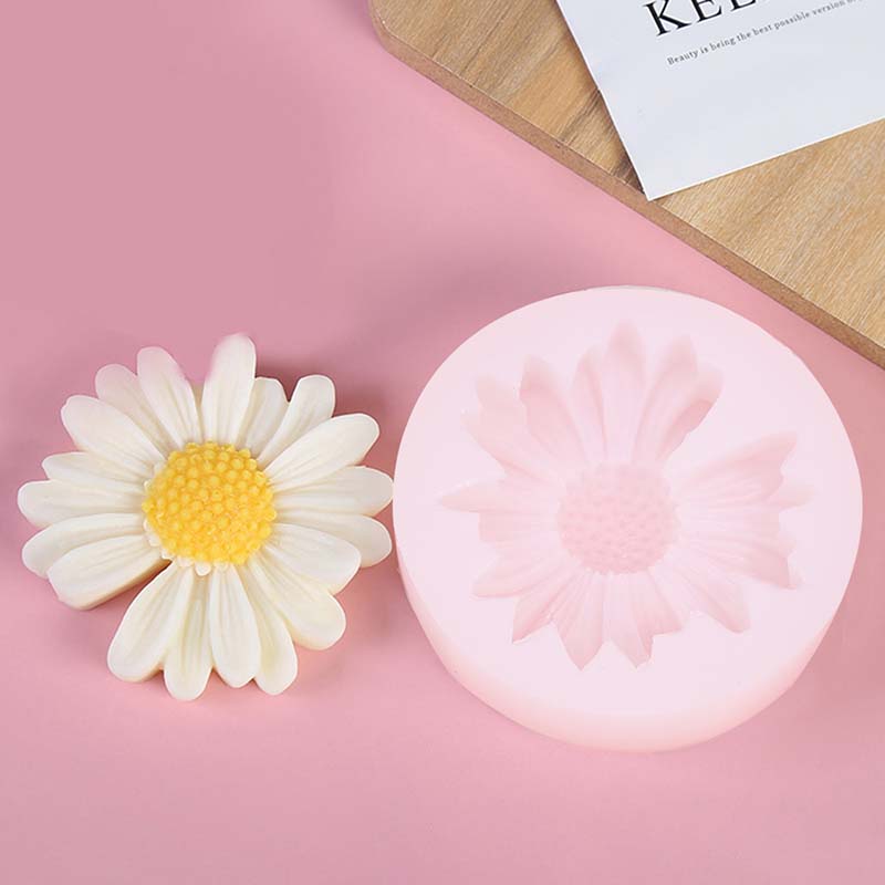 DIY Candle Silicone Mold Daisy - огляд і ціна Soap Making At Home