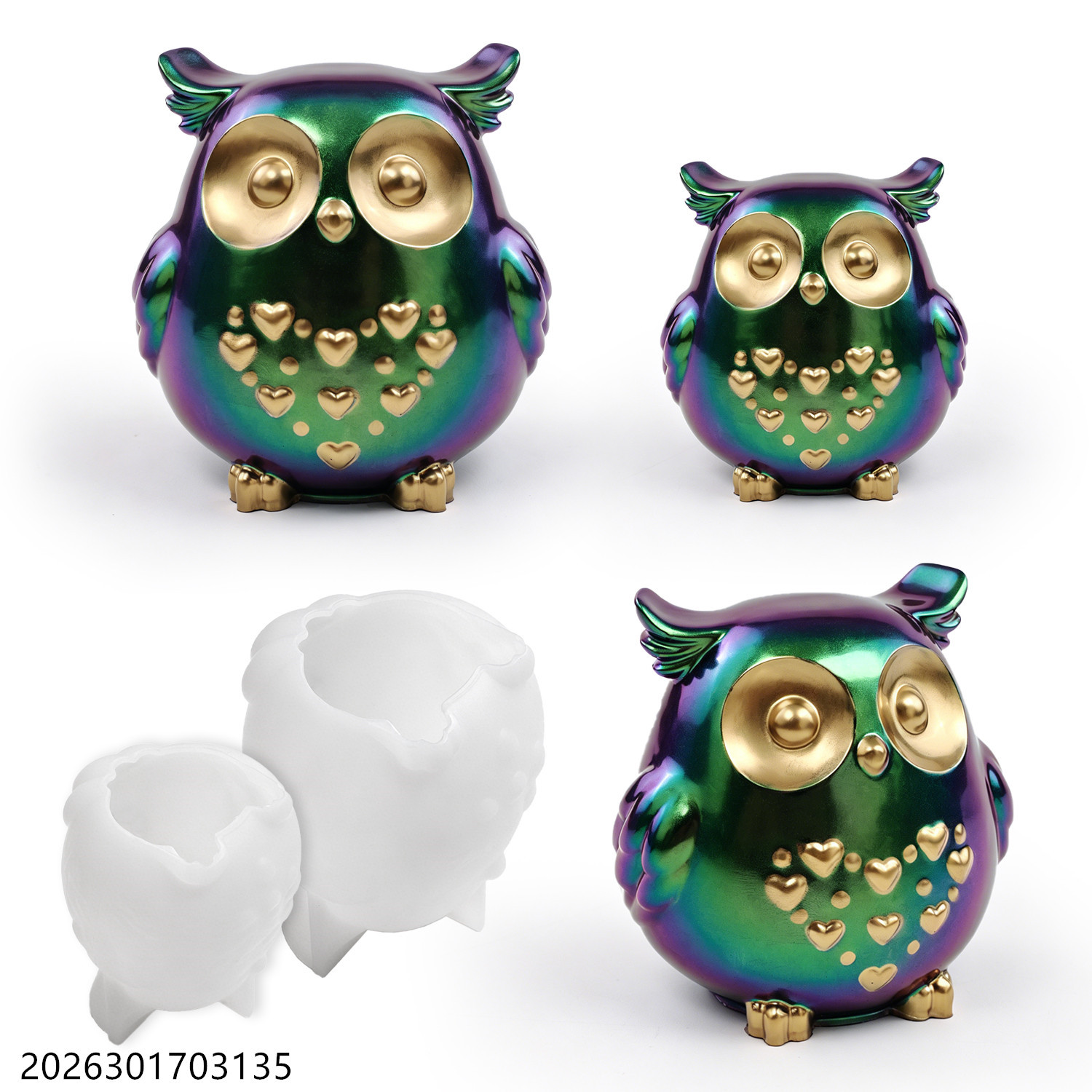 Owl Silicone Mold 3D Bird Shap - огляд і ціна Soap Making Bar