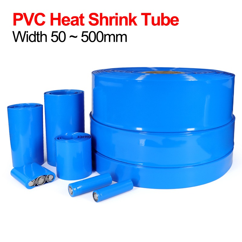 1/5m PVC Heat Shrink Tube Blue - огляд і ціна Shrink Wrap Pvc